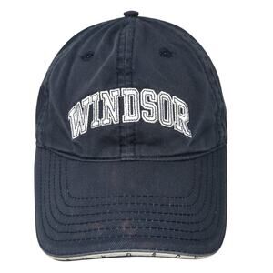 Windsor Slideback Baseball Cap Blue One Size Adjustable Embroidered Style Master